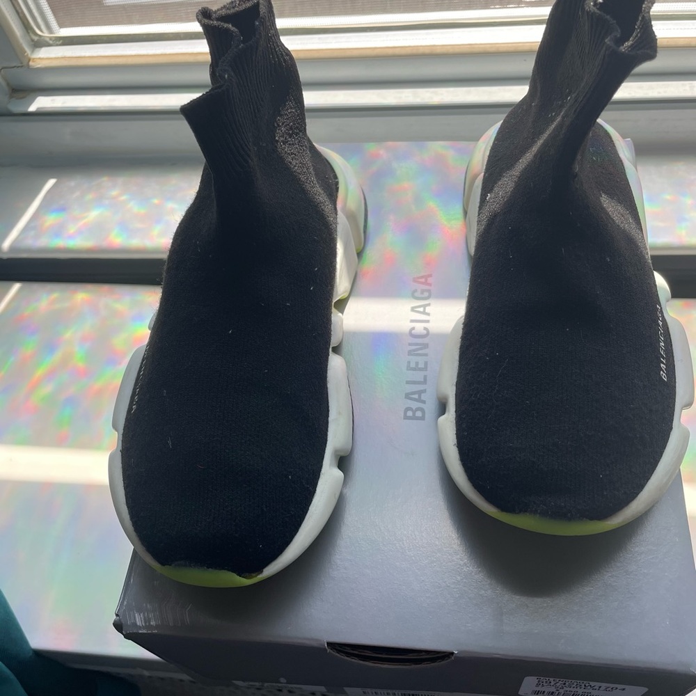 Authentic Kids Balenciaga knit sneakers